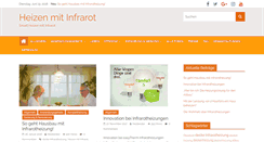 Desktop Screenshot of heizen-mit-infrarot.com